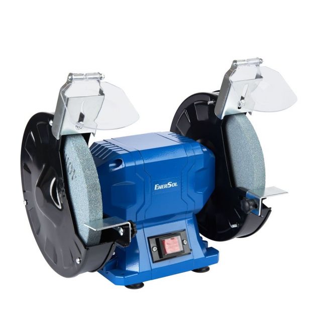 EnerSol Станок заточный EBG-200E 230В 400Вт круг 200х16х20мм 2990об/мин 9.5кг