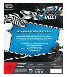 Pokemon TCG Trading card game Pokemon: Black Bolt - Binder Collection SV10.5