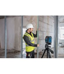 Bosch Нівелір лазерний Bosch Professional GLL 20-22 G 3.7В/4АА до 20м ±0.3мм/м зелений промінь чохол штатив IP 65 0.59кг
