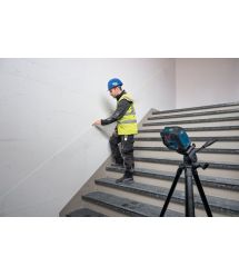 Bosch Нівелір лазерний Bosch Professional GLL 20-22 G 3.7В/4АА до 20м ±0.3мм/м зелений промінь чохол штатив IP 65 0.59кг