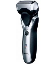 Panasonic ES-RTx7[Бритва електр. сеточная , бритв.головок-3, Li-Ion, сух.+влажн., триммер, док-станция , серебр.-черн.]