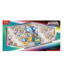 Pokemon TCG Pokemon TCG Scarlet & Violet Prismatic Evolutions Lucario Ex & Tyranitar Ex Premium Collection Box