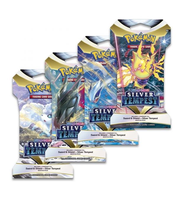 Pokemon TCG Pokemon TCG: Silver Tempest Sleeved Booster Pack