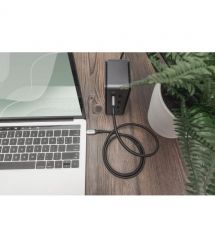 Digitus DIGITUS USB 4 connection cable, TypeC to TypeC, AL-Housing PP Braid 4K@60Hz, PD3.0, 20Gbits/s, 3m, bl.