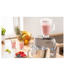 Sencor Кухонная машина Paul 1700Вт, чаша-металл, корпус-металл/пластик, насадок-12, метал