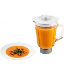 Sencor Кухонная машина 1200Вт, чаша-металл, корпус-пластик, насадок-19, подсветка, белый