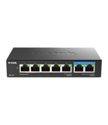 D-Link Коммутатор DMS-107/E 2x2.5GE, 5xGE, Неуправлямый