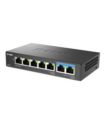 D-Link Коммутатор DMS-107/E 2x2.5GE, 5xGE, Неуправлямый