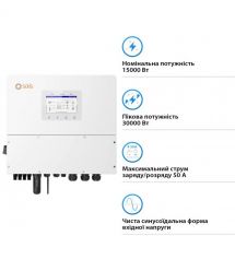 Solis Гибридный инвертор трёхфазный S6 20кВт, 4xMPPT, DC, для HV Batteries