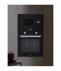 Franke Мікрохвильова піч Franke вбудовувана, 20л, 800Вт, гриль, дисплей, чорний