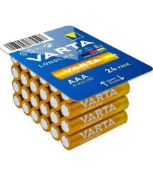 VARTA Батарейка Varta Longlife лужна AAA блістер, 24 шт