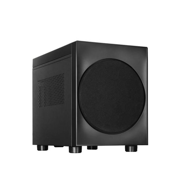 Chieftec Корпус The Cube CI-03B, без БП, 2xUSB3.0, 1xUSB3.2 Gen2 Type-C, 1x200мм HDB, VGA 335мм, LCS ready, mATX, черный
