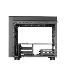 Chieftec Корпус The Cube CI-03B, без БП, 2xUSB3.0, 1xUSB3.2 Gen2 Type-C, 1x200мм HDB, VGA 335мм, LCS ready, mATX, черный