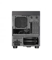 Chieftec Корпус The Cube CI-03B, без БП, 2xUSB3.0, 1xUSB3.2 Gen2 Type-C, 1x200мм HDB, VGA 335мм, LCS ready, mATX, черный