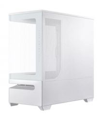 ASUS Корпус Prime AP202 Tempered Glas ARGB, без БЖ, 2xUSB3.2, 1xUSB Type-C, Tempered Glass side, mATX, білий 90DC00P3-B19000