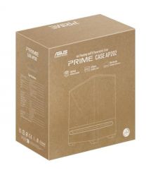ASUS Корпус Prime AP202 Tempered Glas ARGB, без БЖ, 2xUSB3.2, 1xUSB Type-C, Tempered Glass side, mATX, білий 90DC00P3-B19000