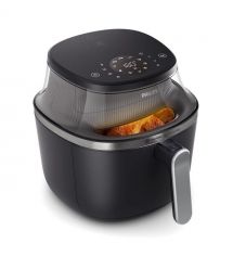 Philips Мультипечь Ovi XL Series 3000, 1700Вт, чаша-6.2л, сенсорное управл., 12 авто. программ, пластик, чорний