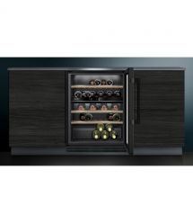 Siemens Wine cooler Siemens, 82x60x58, volume-120L, 2 zone, bottles -44, ST, display, black