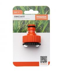 SEQUOIA Конектор для шланга SEQUOIA SWC341T 3/4-1' з внутрішнім різьбленням пластик 0.02кг