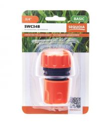 SEQUOIA Конектор для шланга SEQUOIA SWC34B 3/4' пластик 0.03кг
