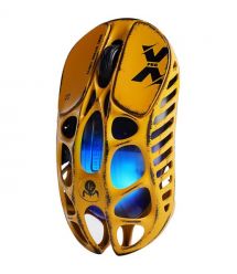 GravaStar Мышь Mercury X Pro, 8K, BT/WL/USB-A, RGB, Battle-Worn Yellow