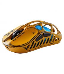 GravaStar Мышь Mercury X, BT/WL/USB-A, RGB, Battle-Worn Yellow