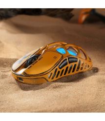 GravaStar Мышь Mercury X, BT/WL/USB-A, RGB, Battle-Worn Yellow