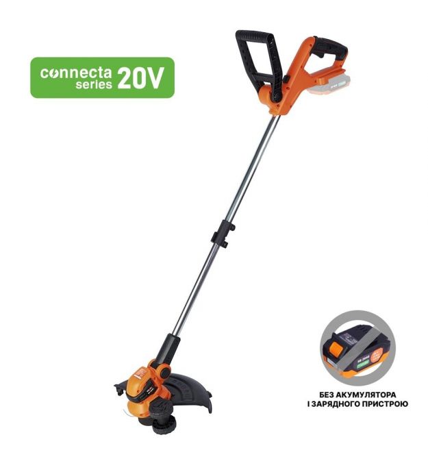 SEQUOIA Триммер садовый аккумуляторный SBT2030D 20В 30см 9000об/мин леска 1.6мм 1.8кг без АКБ и ЗП