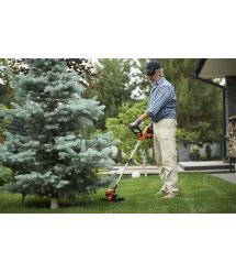 SEQUOIA Триммер садовый аккумуляторны SBT2030D-QV 20В акб 1х2А·час 30см 9000об/мин леска 1.6мм ЗП 1.8кг