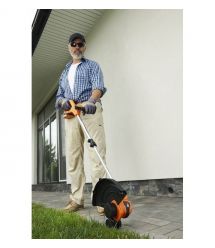 SEQUOIA Триммер садовый аккумуляторны SBT2030D-QV 20В акб 1х2А·час 30см 9000об/мин леска 1.6мм ЗП 1.8кг