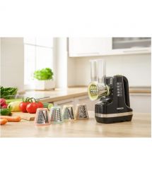 Sencor Мультирезка стационарная, 150Вт, 5 насадок, слайсер, черный