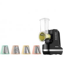 Sencor Мультирезка стационарная, 150Вт, 5 насадок, слайсер, черный