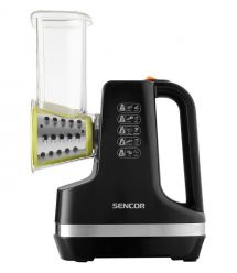 Sencor Мультирезка стационарная, 150Вт, 5 насадок, слайсер, черный