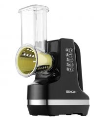 Sencor Мультирезка стационарная, 150Вт, 5 насадок, слайсер, черный
