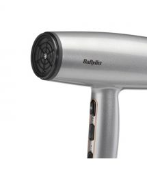 BaByliss Фен Babyliss Cosmos, 2100Вт, 3 режими, іонізація, хол. обдув, 2 насадки, сірий