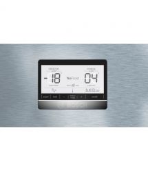 Bosch Bosch Ref with bottom freezer, 186x86x81, ref-479L, freez.-152L, 2doors, D, NF, display, inox