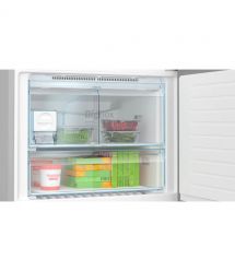 Bosch Bosch Ref with bottom freezer, 186x86x81, ref-479L, freez.-152L, 2doors, D, NF, display, inox