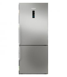 Siemens Siemens Ref with bottom freezer, 186x75x78, ref-357L, freez.-169L, 2doors, C, NF, display, inox