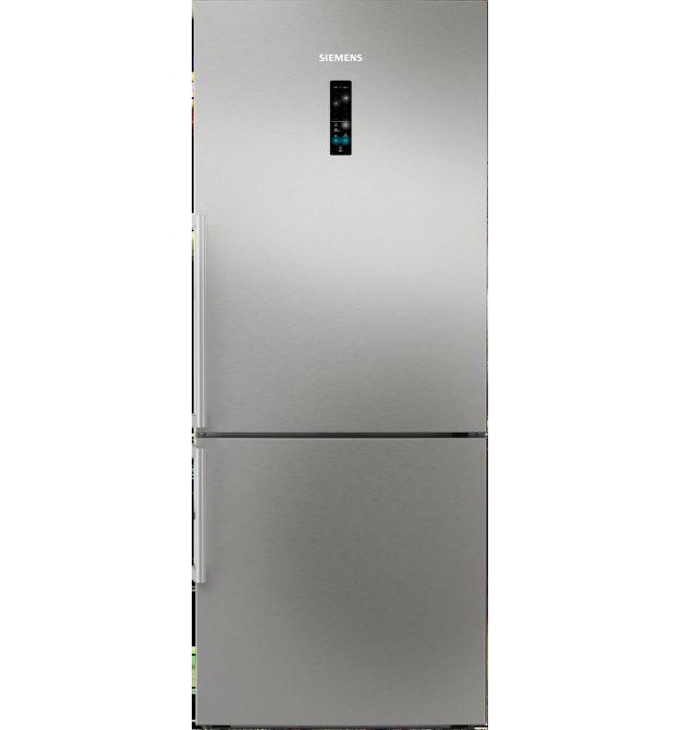 Siemens Siemens Ref with bottom freezer, 186x75x78, ref-357L, freez.-169L, 2doors, C, NF, display, inox