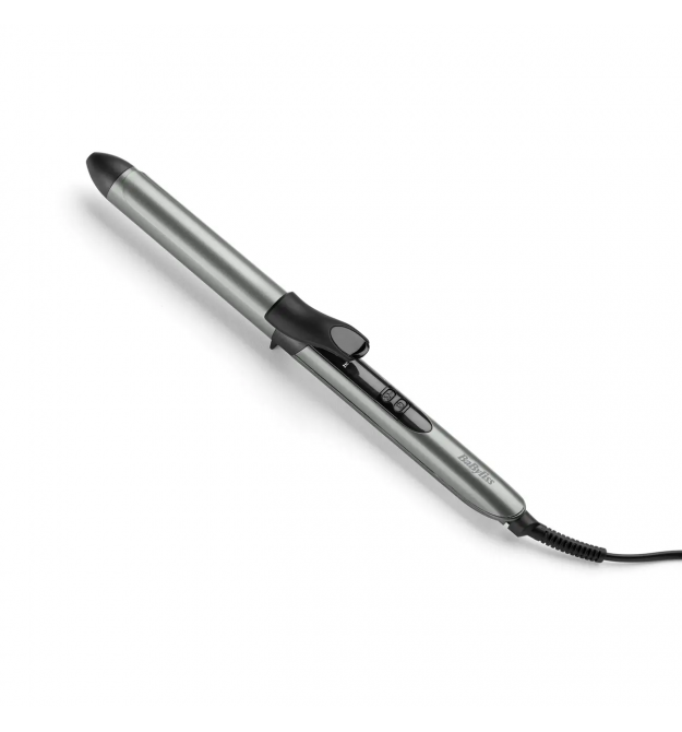 BaByliss Xanadu curling iron, 46W, 6 temperature settings, D -25mm, 160-210°C, metal, gray