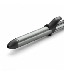 BaByliss Xanadu curling iron, 46W, 6 temperature settings, D -25mm, 160-210°C, metal, gray
