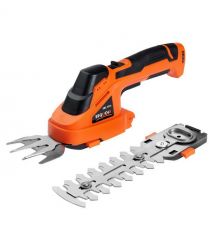 SEQUOIA Ножиці для трави акумуляторні SEQUOIA SBC7213 7.2В + насадка кущоріз 12см крок різу 8мм 1x1.3А·год ЗП 0.7кг