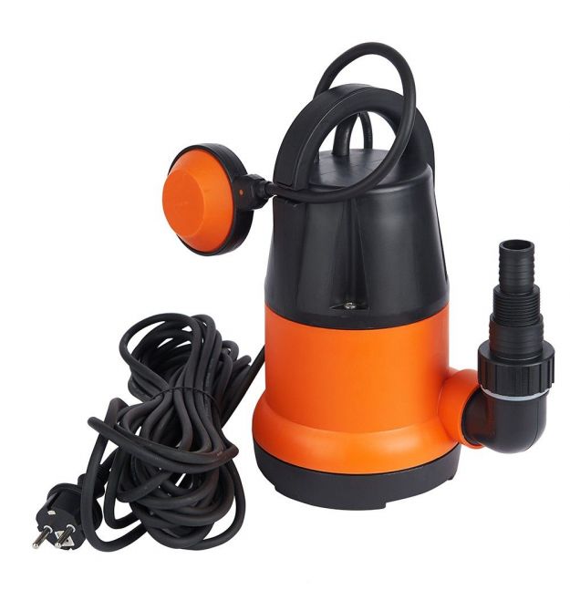 SEQUOIA Дренажный насос для чистой воды SSP400 400Вт 8000л/час высота 7.5м глубина 7м 3.2кг