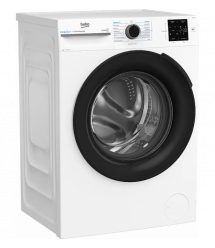 Beko Стиральная машина фронтальная, 8 кг, 1000, A, 55 см, дисплей, инвертор, пара, белый
