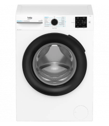 Beko Стиральная машина фронтальная, 8 кг, 1000, A, 55 см, дисплей, инвертор, пара, белый