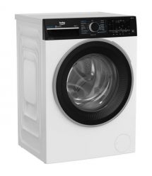 Beko Стиральная машина фронтальная, 9 кг, 1400, A, 55 см, дисплей, пар, инвертор, WIFI, белая