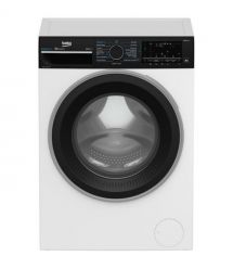 Beko Стиральная машина фронтальная, 9 кг, 1400, A, 55 см, дисплей, пар, инвертор, WIFI, белая