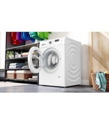 Bosch Стиральная машина фронтальная, 7кг, 1200, A, 59см, дисплей, белый