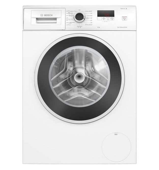 Bosch Стиральная машина фронтальная, 8 кг, 1200, A, 59 см, дисплей, белая