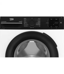 Beko WM Beko front load, 6kg, 1200, B, 45cm, display, invertor, steam, white
